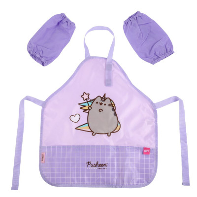 Фартух з нарукавниками "YES" /743306/ "Pusheen" 54*47см (6-10 років) (1/100)