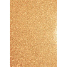 Флексика (фоаміран) "SANTI" /743330/ ЕВА 200*300мм 1,7мм шампань з гліттером (10арк.) (1/100)