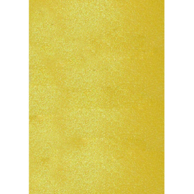 Флексика (фоаміран) "SANTI" /743337/ ЕВА 200*300мм 1,7мм жовтий з голографічним гліттером (10арк.) (1/100)