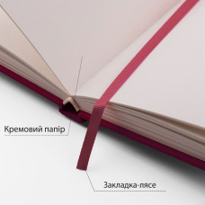 Скетчбук 10х15см/100арк. "SANTI" /743359/ для графіки, тв.обкл. PU, 110г/м2, сливовий (1/16/48)
