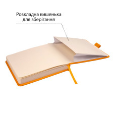 Скетчбук 15х15см/80арк. "SANTI" /743366/ для графіки, тв.обкл. PU, 110г/м2, жовтий (1/16/48)