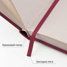 Скетчбук 16х23см/80арк. "SANTI" /743367/ для графіки, тв.обкл. PU, 110г/м2, сливовий (1/10/30)