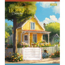 Зошит уч. "1В" 48арк.== /767116/ "House colorful" (10/200)