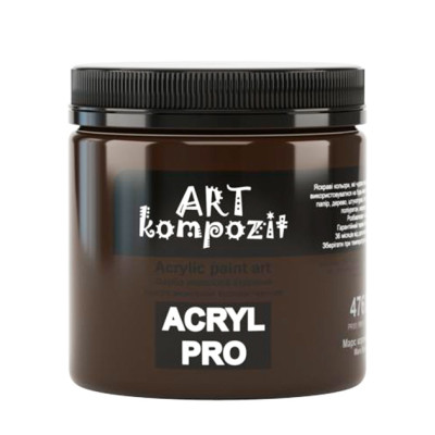 АКРИЛ "ART Kompozit" /476/ 430мл,  Марс коричневий   пл. туба (1/8)