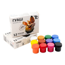 Гуаш "7C:" 12 кол. 10 мл /7C21203/ (1/12)