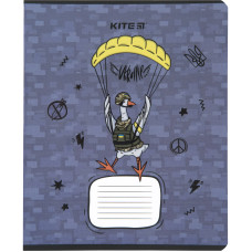 Зошит уч. "Kite" 12арк.== /K23-234-1/ "Хоробрі тварини"  гібр. лак + УФ лак (25/600)