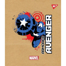 Зошит уч. "YES" 24арк.== /765114/ "Marvel. Avenger" крафт, білила (10/160)