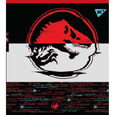 Зошит уч. "YES" 24арк.# /765321/ "Jurassic world. Science gone wrong" Ірідіум+гібр.виб.лак (10/160)