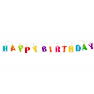 Гірлянда-банер "Maxi" /MX080/ "Happy Birthday" 1,3м (1/24)