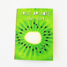 Скетчбук B6/40 "4PROFI" /902644/ ЧИСТІ "Frutti note" kiwi, кол.вн/бл, термокл, глян/лам, 70г