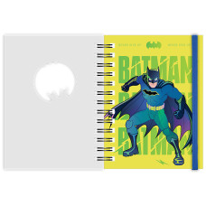 Блокнот А6/80арк. "Kite" /DC25-229/ вирубка, спіраль DC Batman (1/50)