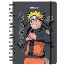 Блокнот А5/80арк. "Kite" /NR24-190/ # на спіралі "Naruto Shippuden" (1/10/20)