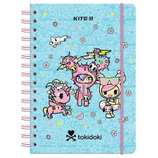 Блокнот А5/80арк. "Kite" /TK24-190/ # на спіралі "Tokidoki" (1/10/20)