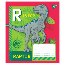 Зошит уч. "YES" 12арк.== /766206/ "Jurassic World"  (25/500)