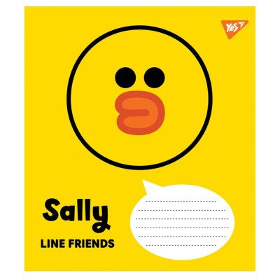 Зошит уч. "YES" 12арк.== /766203/ "Line Friends"  (25/500)