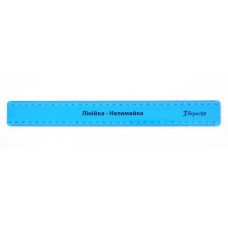Лінійка 30см пл. "1В" /370477/ "Неломайка" (1/36/72)