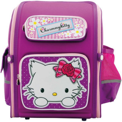 STOCK Рюкзак шкільний "1В" /551514/ "Charmmykitty" пурпурний, h=32см (1/16)