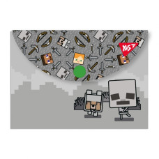 Папка-конверт на кнопці B7 "Yes" /492262/ "Minecraft" (10/200)