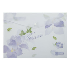 Папка-конверт на кнопці А4 "BuroMAX" /BM.3943-26/ матов.пластик, ARABESKI, бузковий (12/360) Папка-конверт на кнопці А4 "BuroMAX" /BM.3943-26/ матов.пластик, ARABESKI, бузковий (12/360)