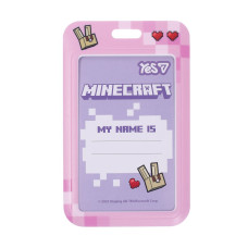 Бедж "YES" /940411/ вертикальний, без стрічкиі, слайдер "Minecraft.Spring" (1/20/400)