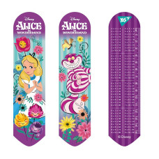 Закладки 2D "Yes" /707385/ "Alice" + лін.15см + табл. множ., 19*4,5 см (1/100)