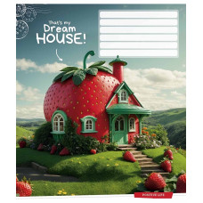 Зошит уч. "Star" 12арк.# /3530K/ "Dream house" ВД-лак (нейт) (30/360)