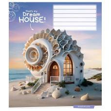 Зошит уч. "Star" 12арк.# /3530K/ "Dream house" ВД-лак (нейт) (30/360)