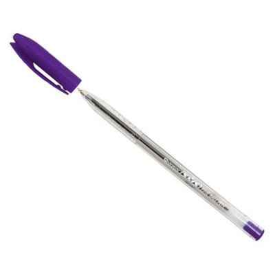 STOCK Ручка масляна "ROTOMAC"/411261 "SMS BALL PEN" фиол., 0,7мм (12/144/1728)