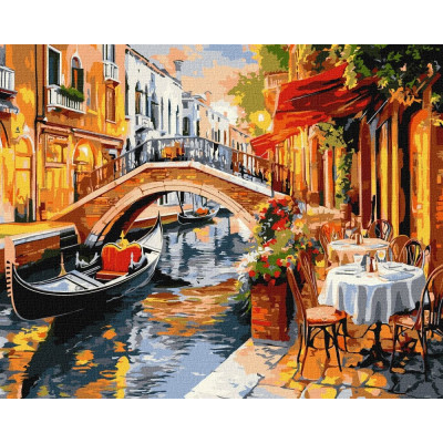 Картина за номерами "Ідейка" /KHO3660/ "Венеційські вулиці" 40*50см