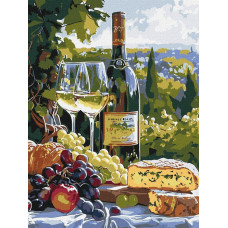 Картина за номерами "Ідейка" /KHO5708/ "Смак шардоне" 30*40см