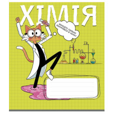 Зошит уч. "Школярик" 48арк.# /3744K/ ПРЕДМЕТКА Колекція-№5 Котячі пригоди НАБІР 8шт (1/12)