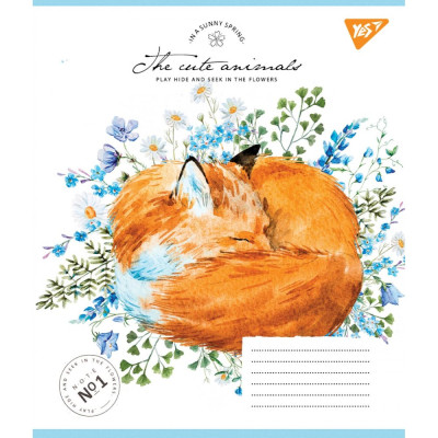 Зошит уч. "YES" 12арк.// /766938/ "Sunny spring" (25/500)