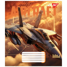 Зошит уч. "YES" 18арк.== /766987/ "Aircraft" (25/400)