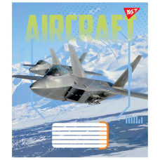 Зошит уч. "YES" 18арк.== /766987/ "Aircraft" (25/400)