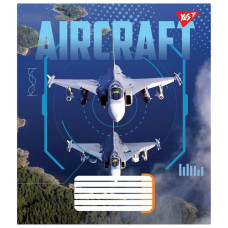 Зошит уч. "YES" 18арк.== /766987/ "Aircraft" (25/400)