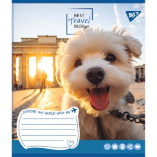 Зошит уч. "YES" 18арк.== /766990/ "Best travel blogger" (25/400)