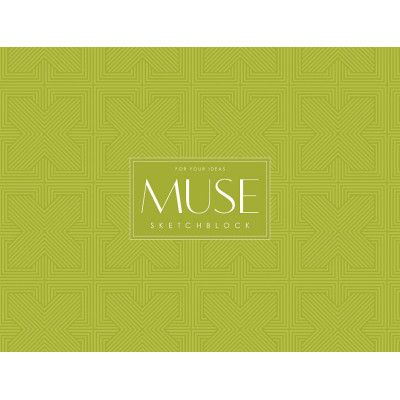 Скетчбук А4+/40арк. "MUSE" /PB-GB-040-031/ склейка гор. (100г/м2) (2/44)