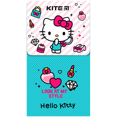 Блокнот 80х145мм/60арк. "Kite" /HK24-092-1/ на магніті, # Hello Kitty
