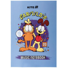 Зошит для нот А4/20арк "Kite" /GF25-404/ Garfield Retro (1/10)
