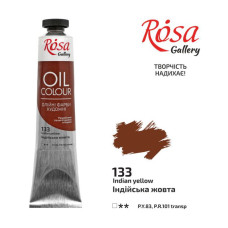 Фарба олійна "ROSA Gallery" /133/ Індійська жовта, 45мл (1/4) Фарба олійна "ROSA Gallery" /133/ Індійська жовта, 45мл (1/4)