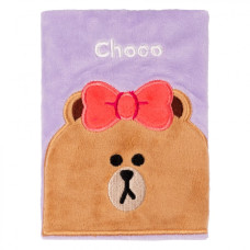 Блокнот пухнастий А6/80 == "YES" /151746/ "Line Friends" Choco (1/12/24)