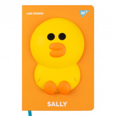Блокнот-сквіш А5/128 #== "YES" /151787/ "Line Friends. Sally" твердий (1/12/24)