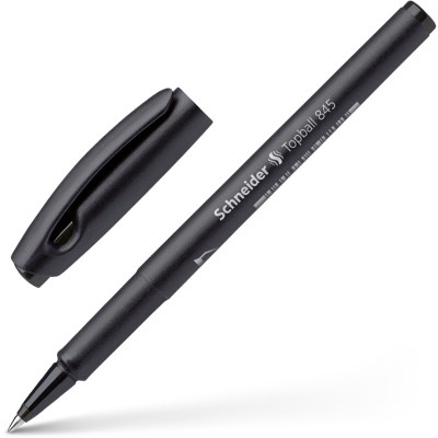 Ролер "SCHNEIDER TOPBALL" /S184501/ 845, 0,3мм чорний (10)