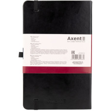 Блокнот "Axent" /8202-01-A/ Partner Lux, 125*195/96арк, кл, чорна (1/18)