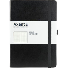 Блокнот "Axent" /8305-01-A/ Partner Prime, 145*210/96арк, кліт, чорна (1/18)