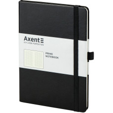Блокнот "Axent" /8305-01-A/ Partner Prime, 145*210/96арк, кліт, чорна (1/18)
