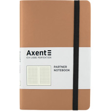 Блокнот "Axent" /8206-35-A/ Partner Soft, 125*195/96арк, кліт, золота (1/18) Блокнот "Axent" /8206-35-A/ Partner Soft, 125*195/96арк, кліт, золота (1/18)