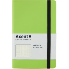 Блокнот "Axent" /8312-09-A/ Partner Soft, 125*195/96арк, крап, салатова (1/18)