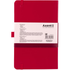 Блокнот "Axent" /8201-03-A/ Partner, 125*195/96арк, кліт, червона (1/18)