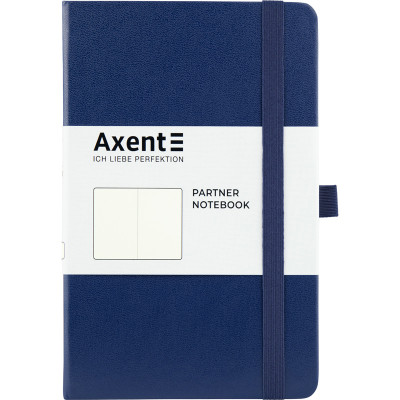 Скетчбук "Axent" /8307-02-A/ Partner, 125*195/96арк, нелін, синя (1/18)